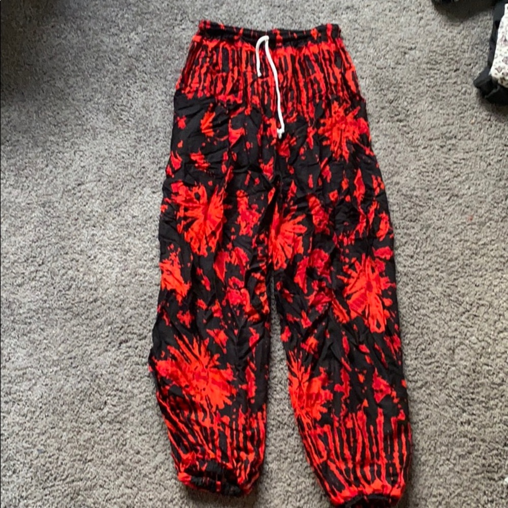 Tie dye pants